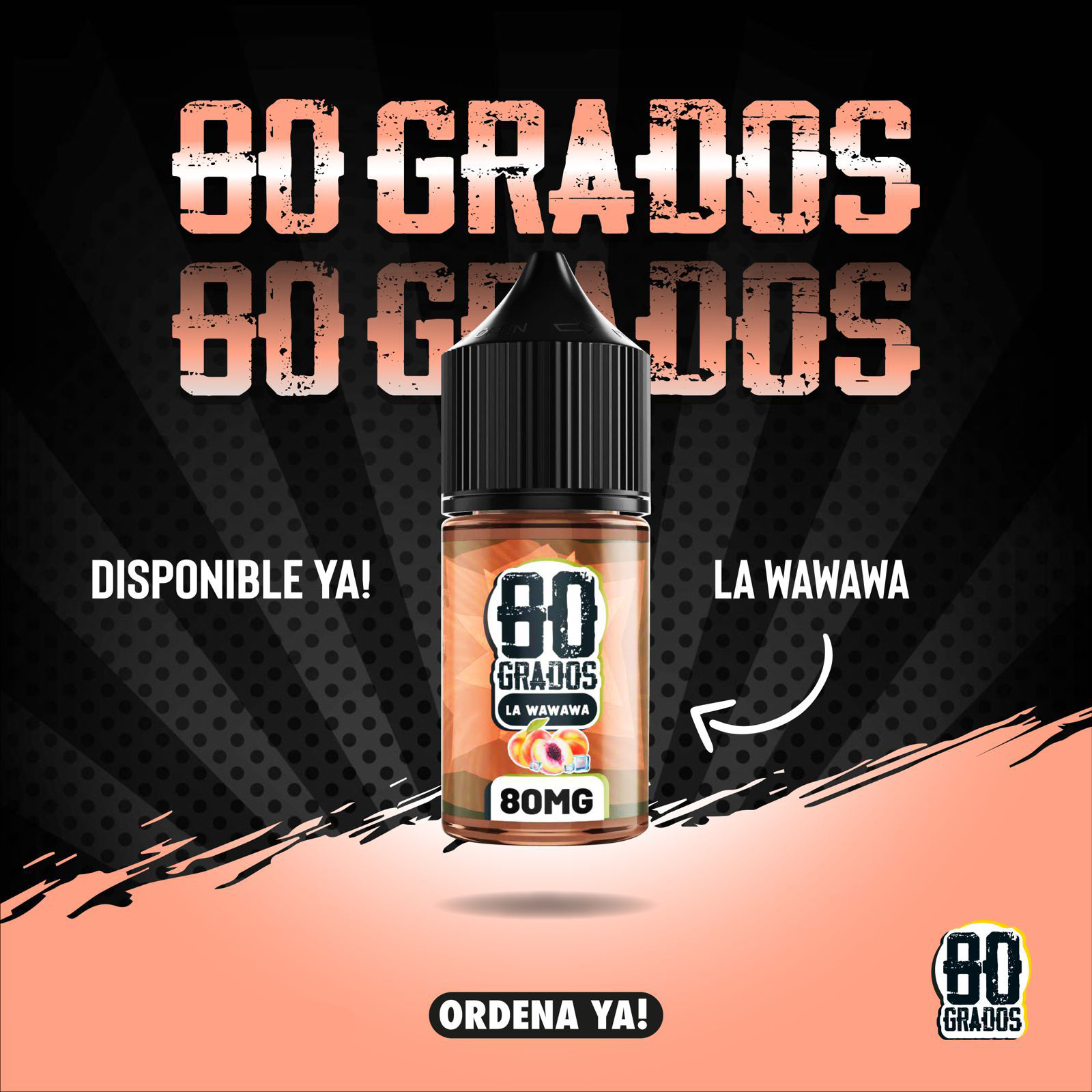 80 Grados Salt - La WaWaWa  Vape City